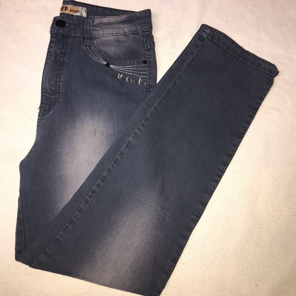 YYP jeans sports stretch w/ decorative back pocket